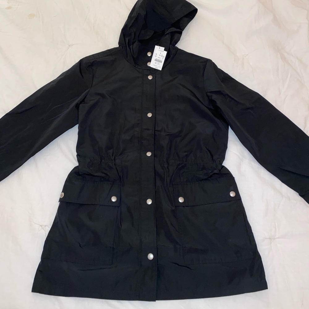 J crew rain jacket